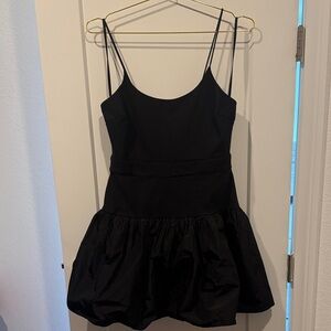 Karl Lagerfeld Limited Edition Black Spaghetti Strap Dress
